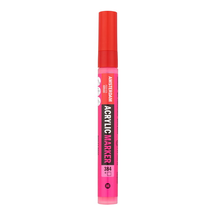 Amsterdam Marker Acrílica Rosa Reflex 384 de 4 mm Amsterdam Marker Acrílica Rosa Reflex 384 de 4 mm